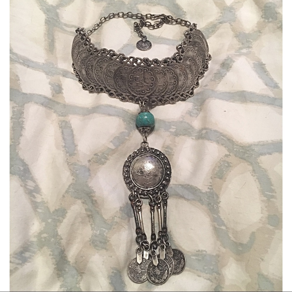 Festival coined choker